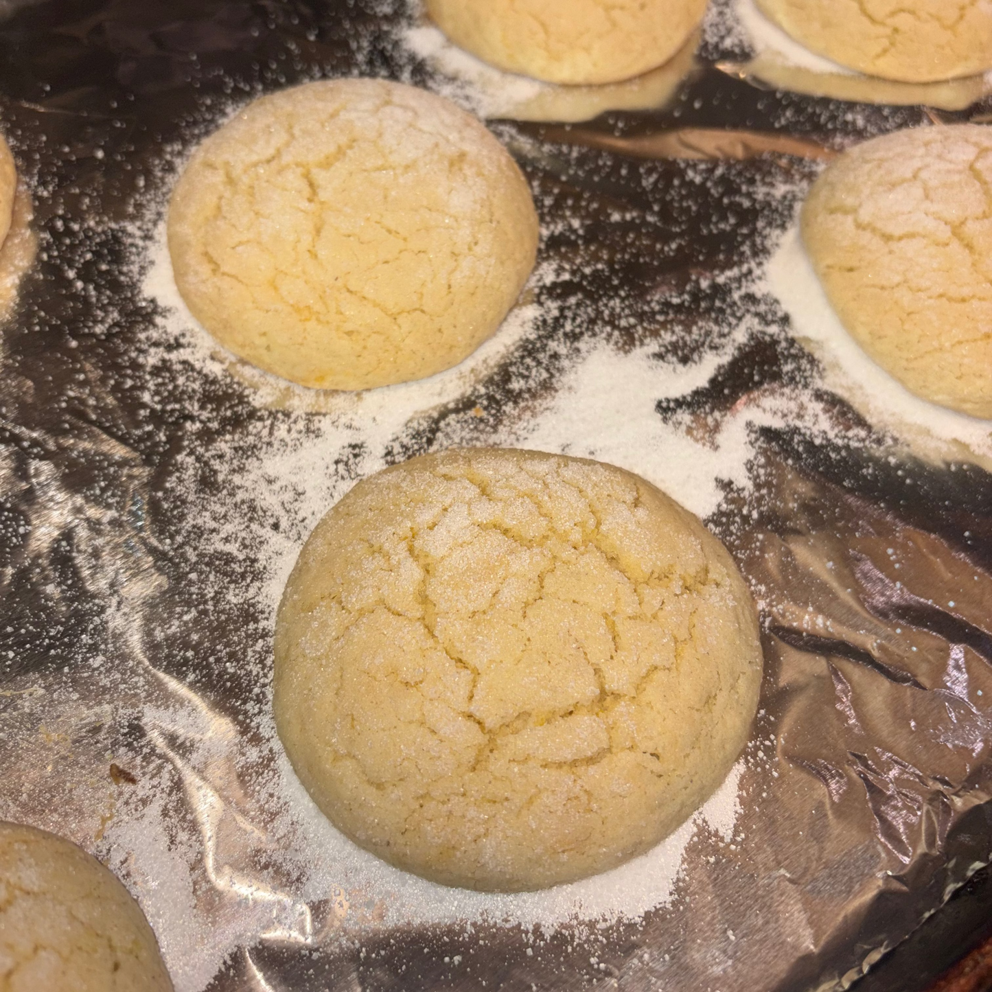 Lemon Olive Oil Sugar Cookies
