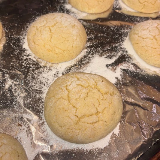 Lemon Olive Oil Sugar Cookies